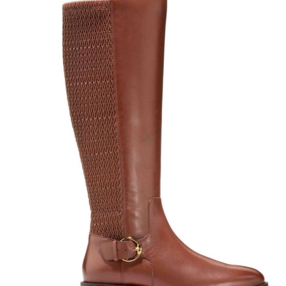 Cole Haan Clover Brown Riding Boots